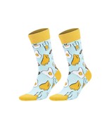 Colorful Cotton Crew Socks Unisex Soft Breathable Fun Gift Men Women 7-13 - $10.83 CAD