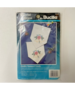Bucilla Embroider Napkins NEW Kit Petite Bouquet Paint Special Edition S... - $13.17 CAD
