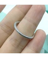 2020 Autumn Collection  925 Sterling Silver Snake Chain Pattern Ring  - $17.60