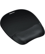 Fellowes Memory Foam Mouse Pad/Wrist Rest- Black (9176501) - £12.07 GBP