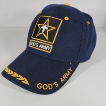 Blue Knights U.S. Army Design &quot;God&#39;s Army&quot; Adjustable Baseball Hat Scram... - $10.05