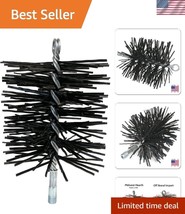 Professional 8-Inch Round Stove and Chimney Cleaning Brush with Heavy-Du... - $840.68 MXN