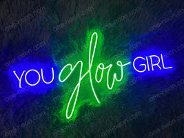 You Glow Girl | LED Neon Sign - £135.57 GBP+