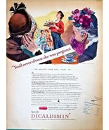 Vintage Ads Illustration &quot;You&#39;d Never Dream She was Pregnant&quot; by G.Ratka... - £38.91 GBP