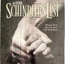 1994 Schindler&#39;s List VHS Classic War Drama Liam Neeson VHSBX6 - $10.00