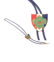 Vtg 70s Boy Scouts of America Schiff Scout Reservation Neal Slide Bolo M... - £27.21 GBP