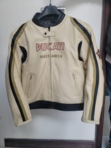 Ducati Old Times Leather Jacket for Men - £190.35 GBP