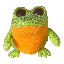 Retired TY Speckles the Frog Beanie Boos 6 inch Green Sparkles No Tag - £7.38 GBP