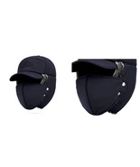 Blue Fur Ear Flap Trapper Hat Full Face Mask Aviator Thermal Warm Winter  - £22.37 GBP