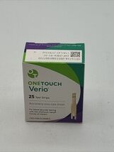OneTouch Ultra  Glucose Blood Test Strips 25ct EXP:01/2026 - $15.72