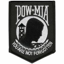 Hot Leathers Pow Mia Patch (2.5&quot; Width x 3.5&quot; Height) - £4.62 GBP