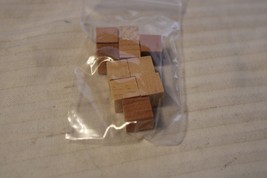 HO Scale  Package of 10 Wooden Blocks, For Flat Car Loads, 3/8&quot; Square - £12.82 GBP