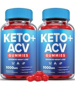 2 Pack Keto ACV Gummies Advanced Weight Loss Acv Keto Gummies Keto ACV G... - £23.34 GBP