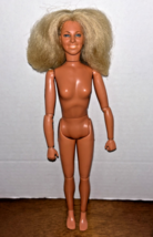 VTG Bionic Woman Jamie Summers Doll NUDE Chips Included Joints All Work - $15.86