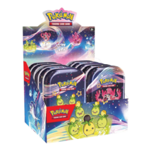 Pokémon TCG Scarlet &amp; Violet 4.5 Paldean Fates Mini Tin Display 2 Booster Packs - £78.42 GBP