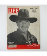 LIFE Magazine June 12 1950 Hopalong Cassidy Marlene Dietrich Kings Story... - £23.97 GBP