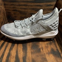 Under Armour Harper 8 Low ST Gray Metal Baseball Cleats 3026588-102 Mens... - $1,065.28 MXN