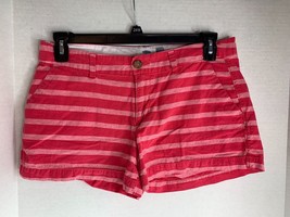 Old Navy Womens Sz 8 Pink Shorts Striped - $7.92