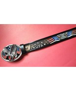 USA - &quot;STARS &amp; STRIPES&quot;  Leather Belt &amp; USA Flag Eagle epoxy Buckle - Al... - $49.45