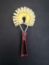 6 Vintage Excellent Condition Fuller Vegetable Brush Brown Handle 6.25&quot; ... - $45.15