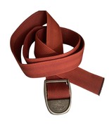 Chaco Brick Red Logo Friction Webbing Belt Adjustable Unisex - $35.00