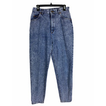 VTG Lee Womens Jeans Size 14 Medium Tapered Leg Acid Wash 100% Cotton 30x30 - £26.61 GBP