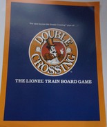 Vintage Double Crossing the Lionel Train Board Game Lionel Flyer 1988 - $2.72 CAD