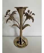 Monique Lhuillier Lara Floral Taper Candlestick Holder , Short, Pottery ... - $992.16 MXN