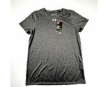 Under Armour Loose Women&#39;s Athletic T-Shirt Locker 2.0 Charcoal Gray Siz... - $17.81