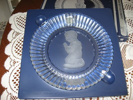 Goebel Annual Crystal Glass Plate-1st Edition-W. Germany-1978 - $8.00