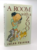 Jules Feiffer A ROOM WITH A ZOO  1st Edition 1st Printing - £36.01 GBP