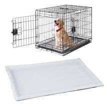 YeeBeny Dog Crate Pan Cover Reversible Quilted Fleece 29.92x18.89in - $112.02 MXN YeeBeny Dog Crate Pan Cover Reversible Quilted Fleece 29.92x18.89in - $112.02 MXN