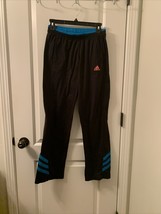 adidas Youth Boys Athletic Track Pants Elastic Waist Size Small - £29.40 GBP