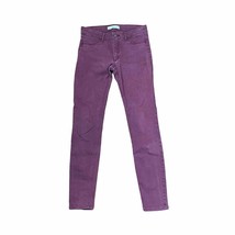 Abercrombie &amp; Fitch Skinny Jeans Size 2R Wine Womens Denim Stretch Blend... - £13.00 GBP