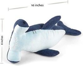 Weighted Hammerhead Stuffed Animal for Anxiety 3 lb Soft and Fluffy Plus... - £41.35 GBP