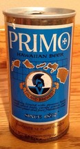PRIMO Hawaiian BEER CAN - Vintage 1976 Beer Advertising - Pop Tab Intact - £2.26 GBP
