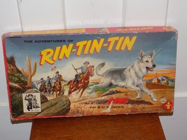Vintage The Adventures of Rin-Tin-Tin Board Game by Transogram - $64.35
