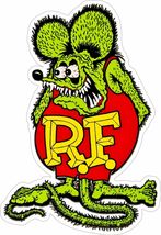 Rat Fink 20" x 30" Plasma Cut, Big Daddy Ed Roth Metal Sign - $149.00