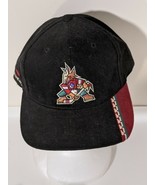 1990s NHL Phoenix Coyotes Bauer Centre Glace Crochet Boucle Brodé Chapea... - $101.97 CAD