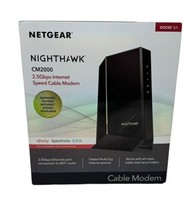 NETGEAR Nighthawk CM2000 32 x 8 DOCSIS 3.1 Cable Modem 2.5 Gbps - $197.99