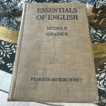 Essentials Of English Middle Grades - Henry Carr Pearson (Hardcover, 1921) - £21.15 GBP