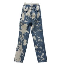 Frame Le Sylvie Slender Straight Bleach Splatters Denim 28 - $36.47