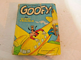 Vintage Whitman Big Little Book H/C 1968 Walt Disney Goofy in Giant Trouble 21 - £15.46 GBP
