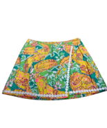 Lilly Pulitzer Dree Skort 00 Pop Goes the Lemur Rare Print Womens Built ... - $37.18