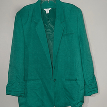 Vintage Sellecca Linen Blend Women&#39;s Blazer - $19.60