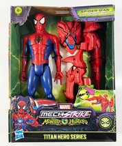 Marvel Mech Strike Monster Hunters Titan Hero Series Spider-Man Figure Toy NEW  - £19.32 GBP