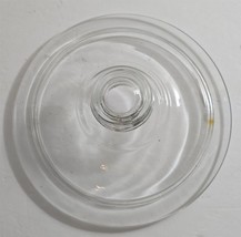 Vintage Clear Glass 8 7/8&quot; Round Candy Storage Jar Replacement Lid #20 - £14.79 GBP