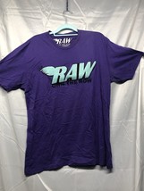 Raw Own The Now Men’s XL Purple letters Extend out T-shirt  USA - £11.56 GBP