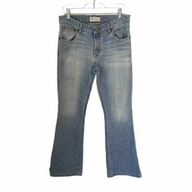 BKE Denim Jeans Dusty Long Mid Rise flare Women’s Size 31x33.5 - £12.17 GBP