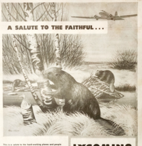 1943 Lycoming AVCO Advertisement WW2 Era Aviation Military Planes DWP7C - $29.99